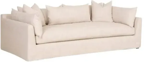 Julianna Slipcover Sofa - Bisque Linen