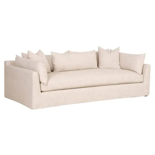 Julianna Slipcover Sofa - Bisque Linen