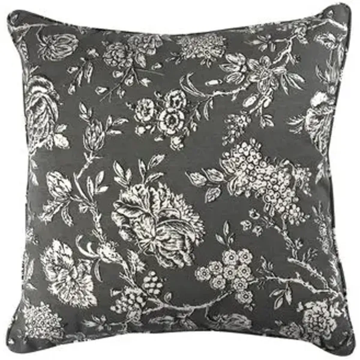 Esma 20x20 Pillow - Charcoal - Pyar & Co.