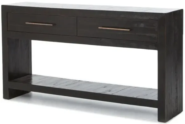 Myles Console Table, Burnished Black