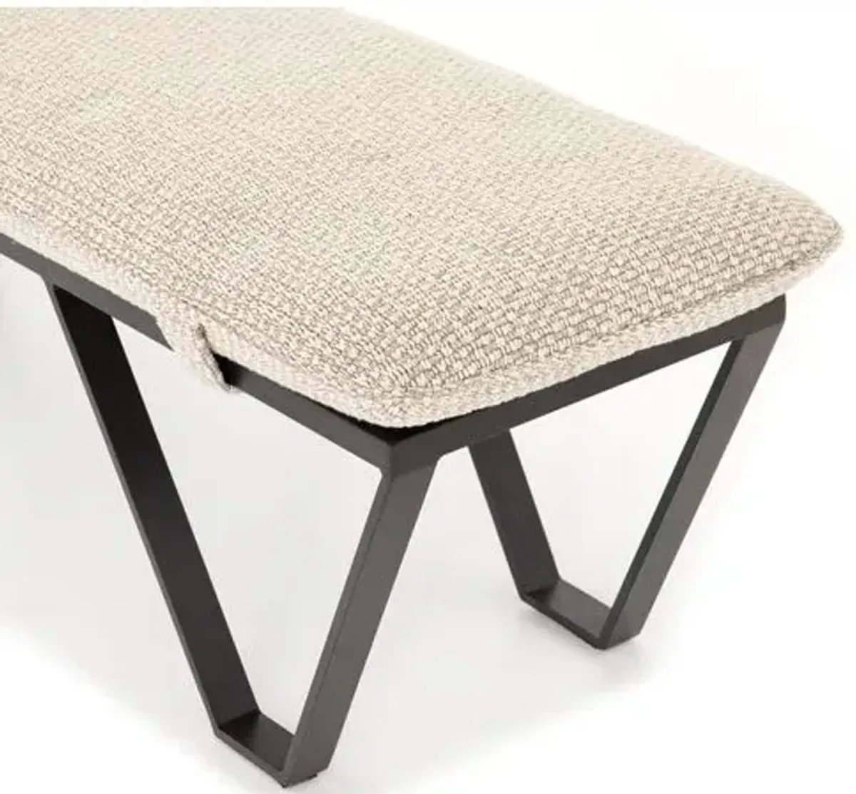 Korbin Bench - Perin Oatmeal