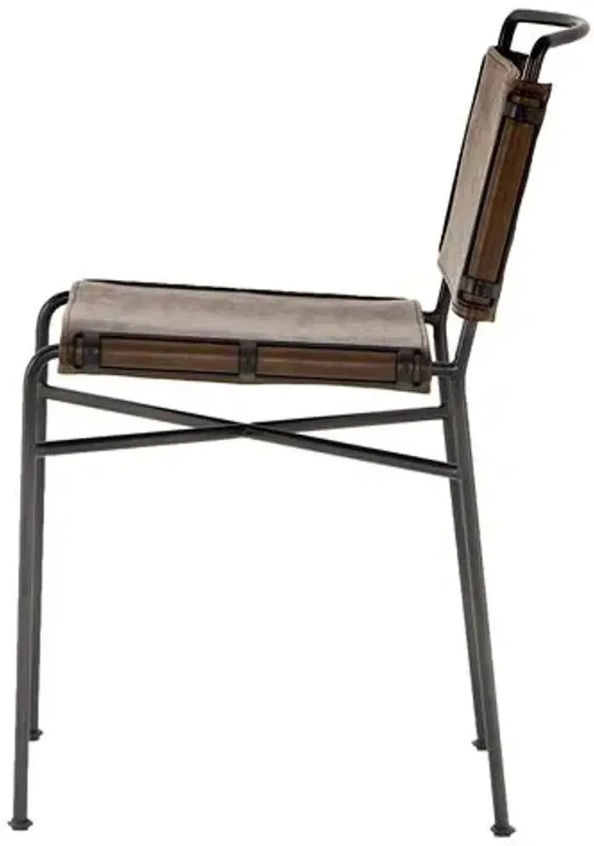 Jackson Dining Chair - Distressed Brown