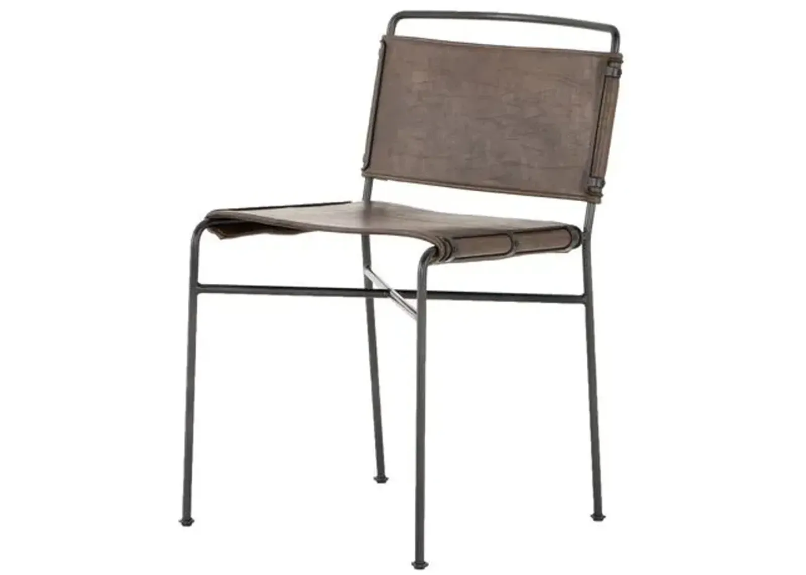 Jackson Dining Chair - Distressed Brown