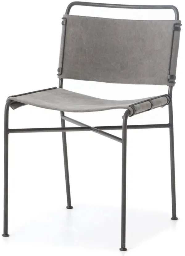 Jackson Dining Chair, Stonewash Gray