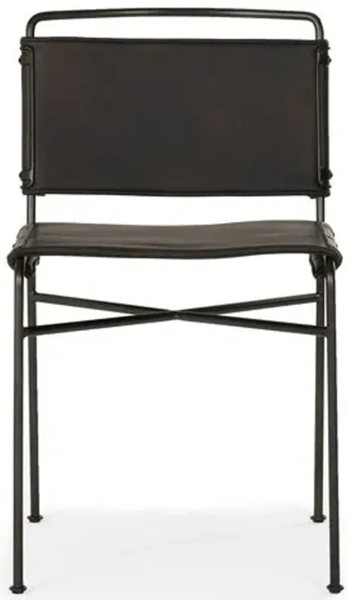 Jackson Dining Chair - Distressed Black