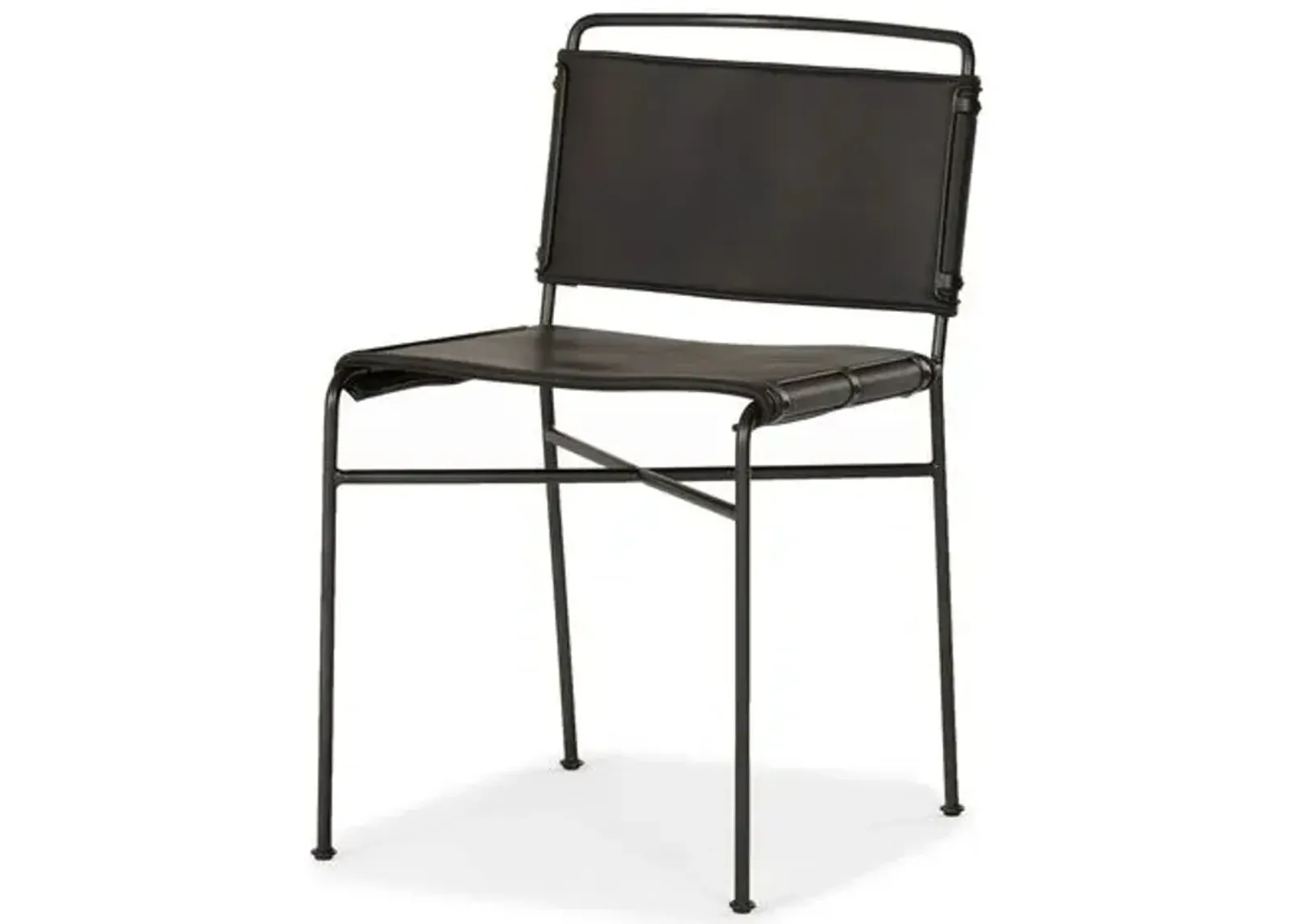 Jackson Dining Chair - Distressed Black