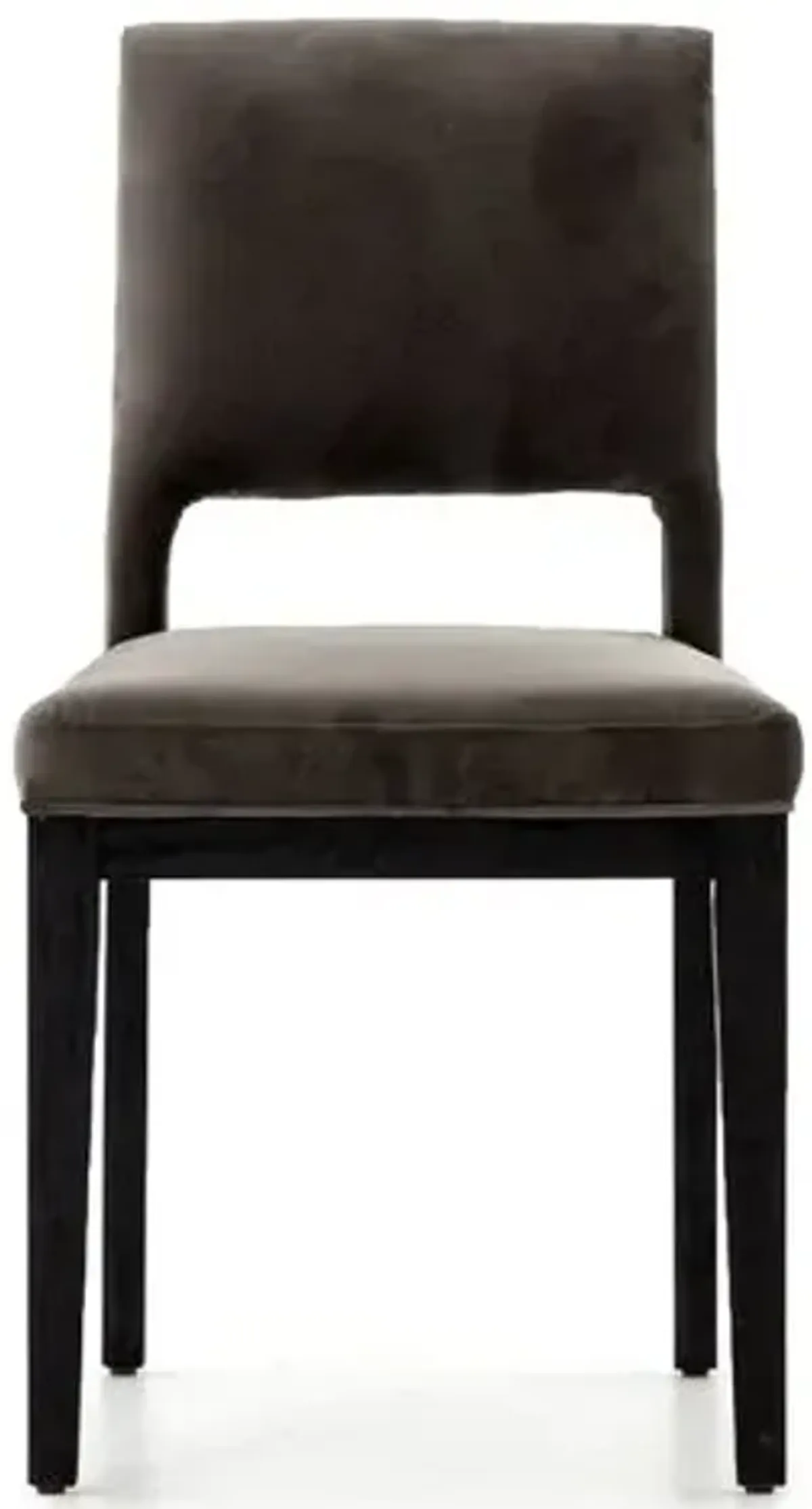 Alex Dining Chair - Washed Velvet Grey - Gray