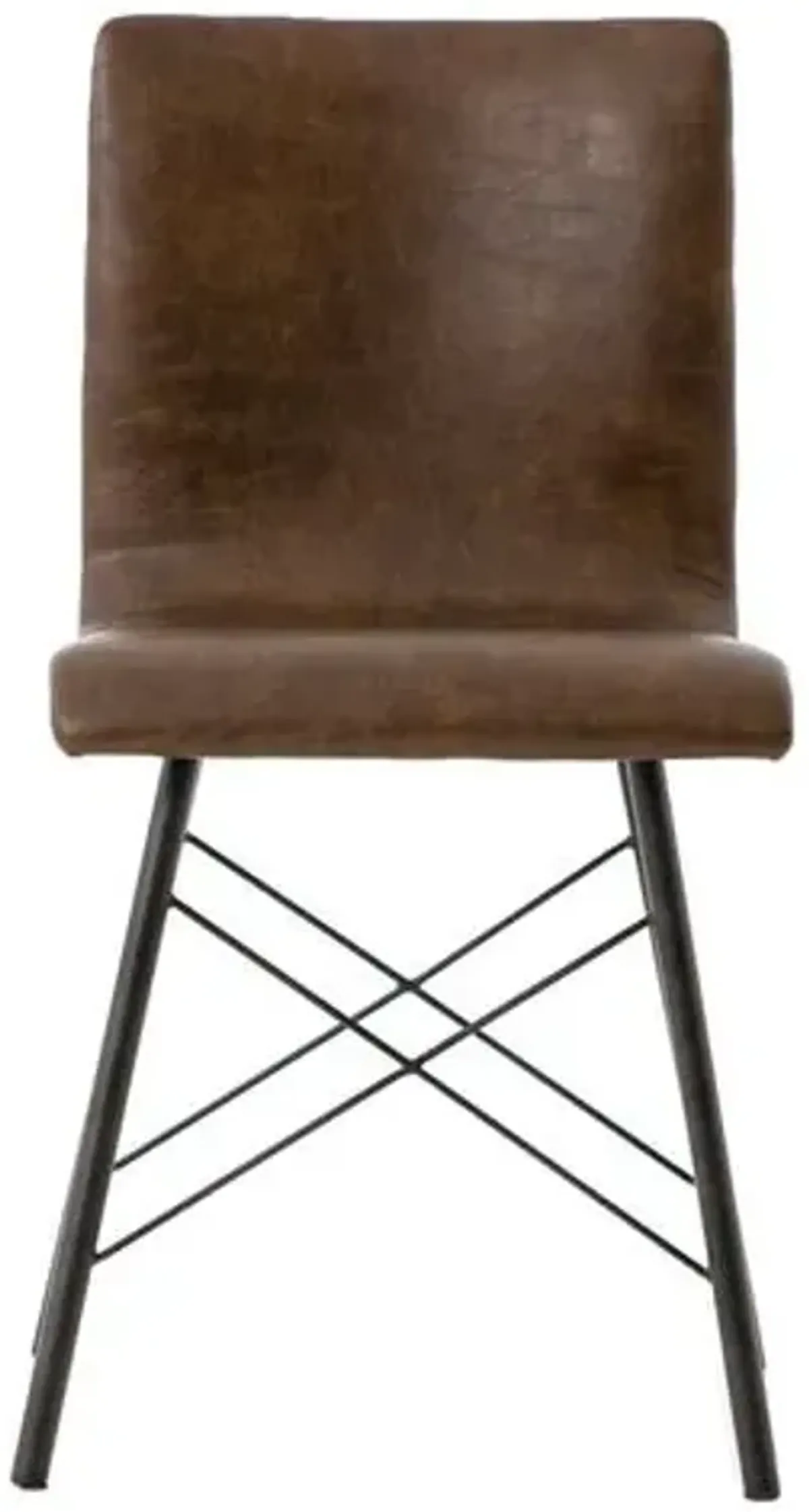 Micah Side Chair - Distressed Brown