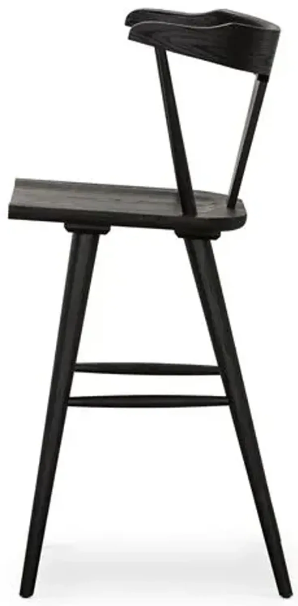 Maddox Bar Stool - Black Oak