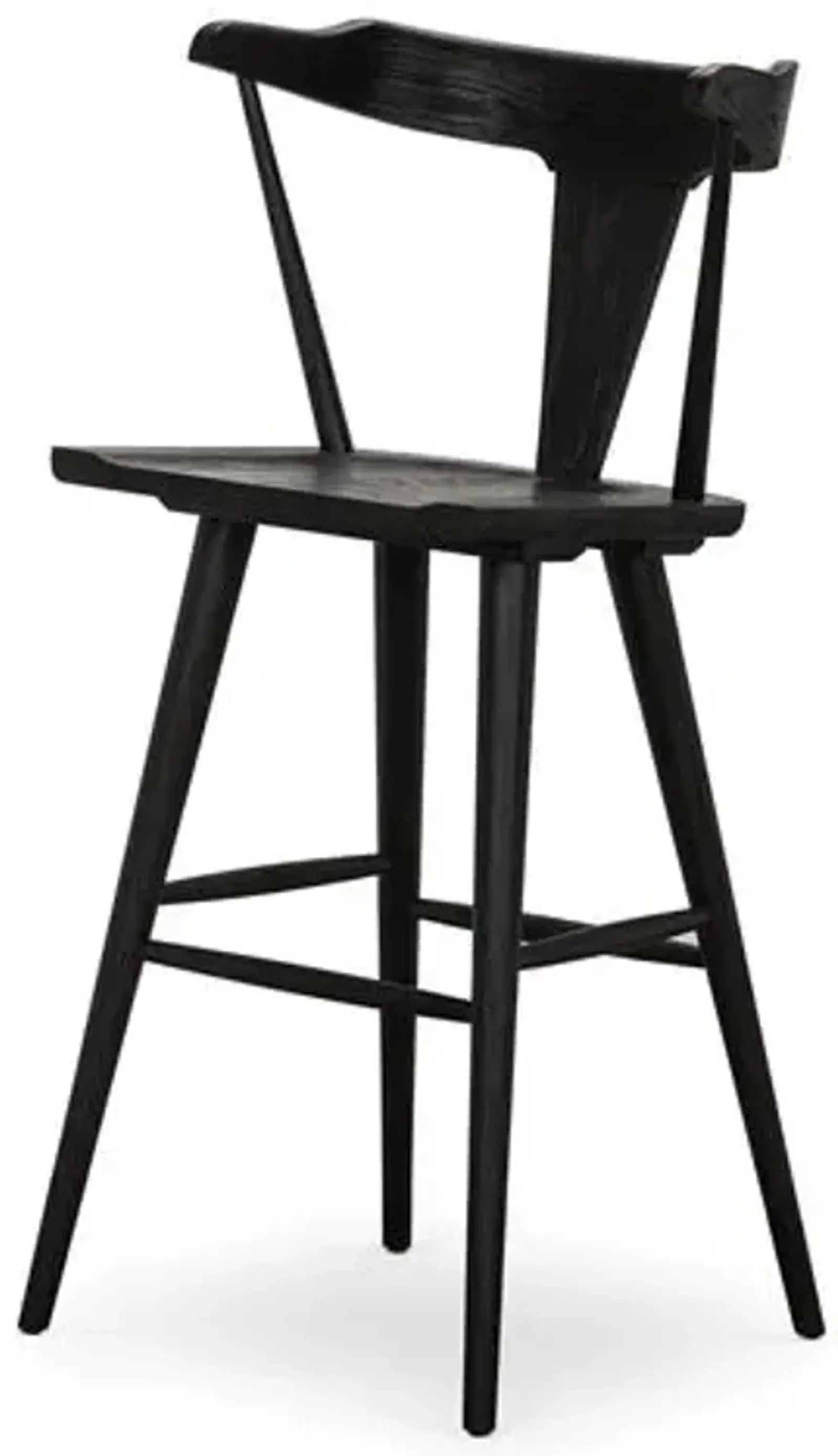 Maddox Bar Stool - Black Oak