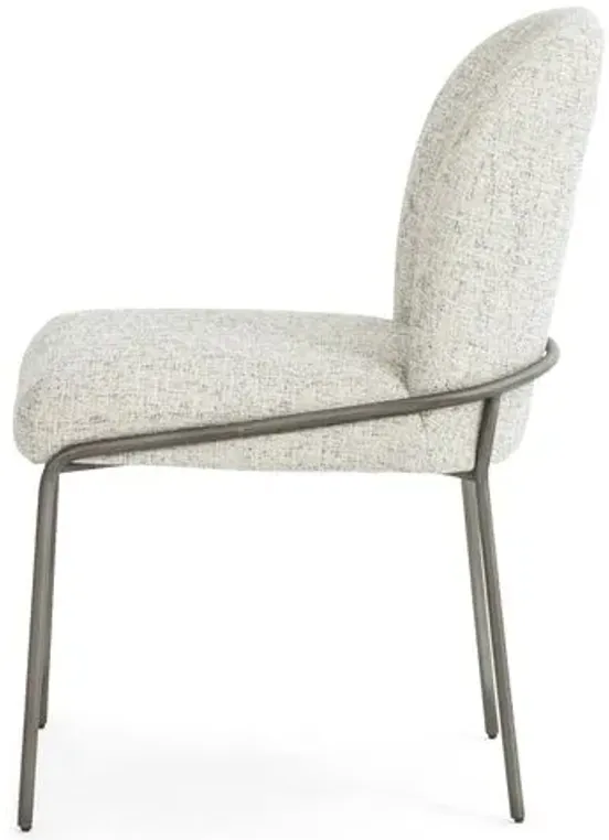 Nikoli Dining Chair - Lyon Pewter - Gray