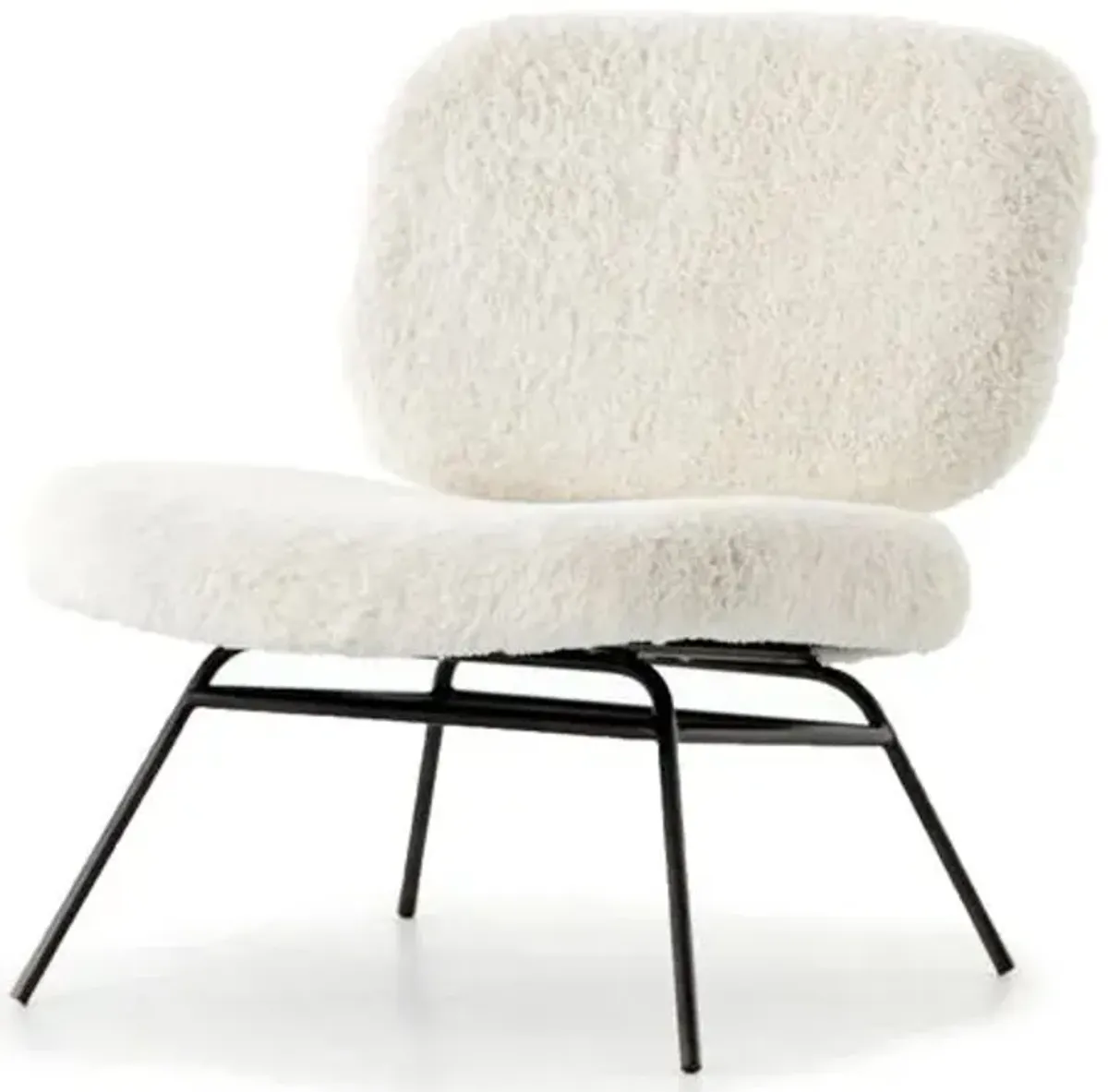 Soren Chair - Ivory Shearling