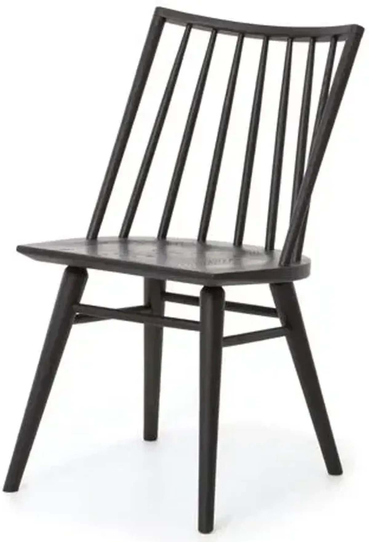 Brody Windsor Chair - Black Oak