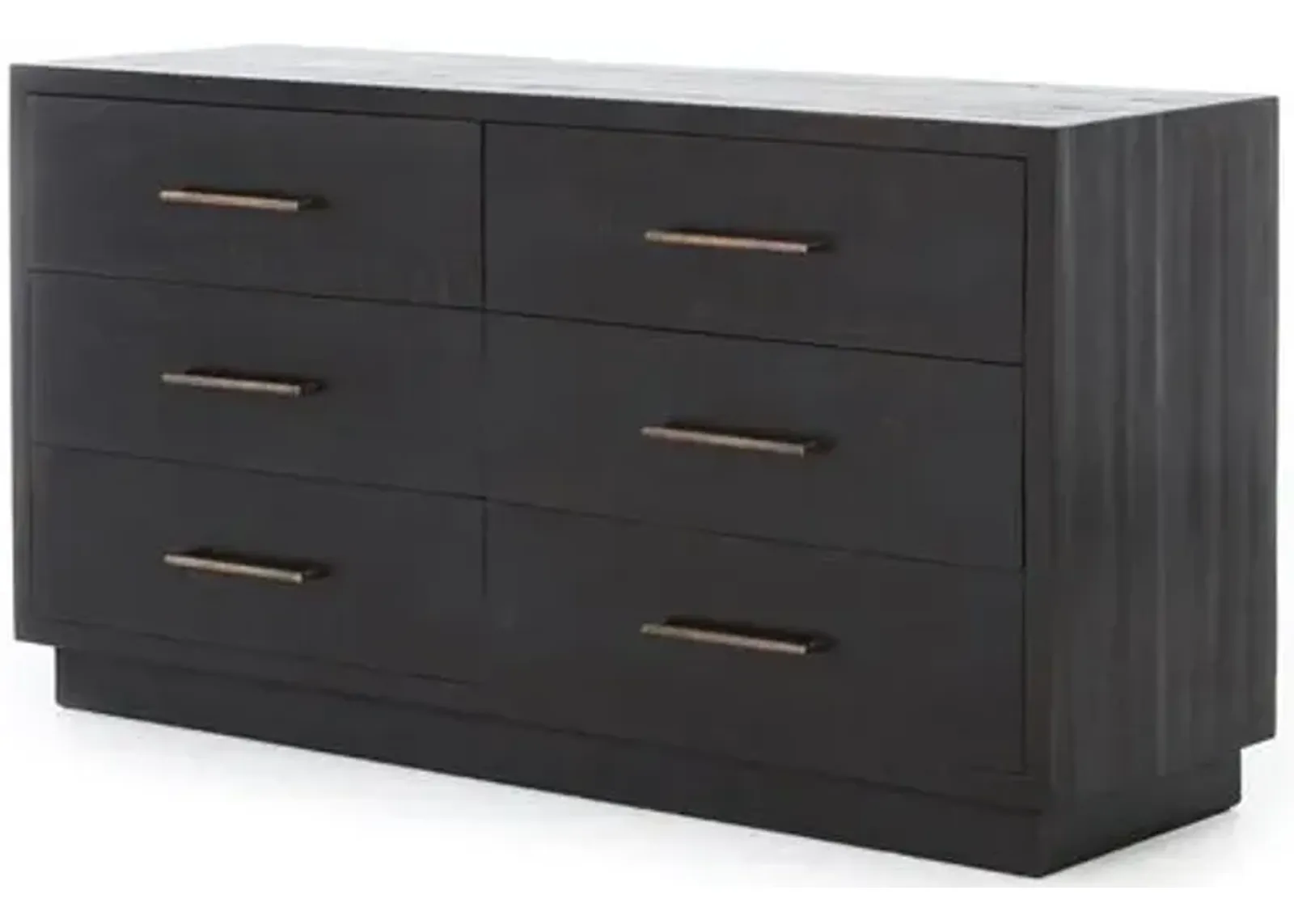 Myles 6-Drawer Dresser - Burnished Black