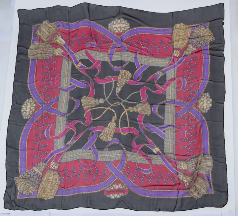 Ferragamo Silk Chiffone Shawl