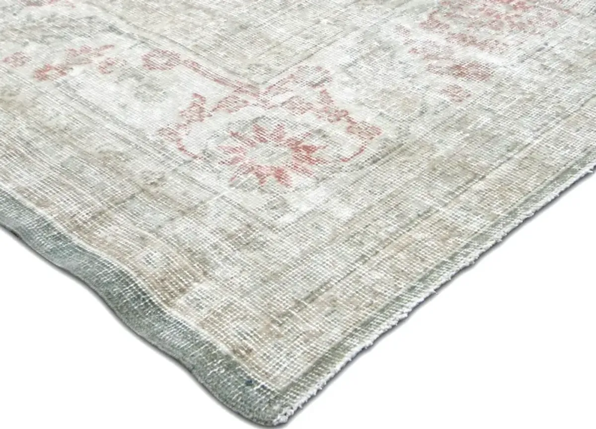 1960s Turkish Oushak Carpet - 8'11"x12'7" - Nalbandian - Gray