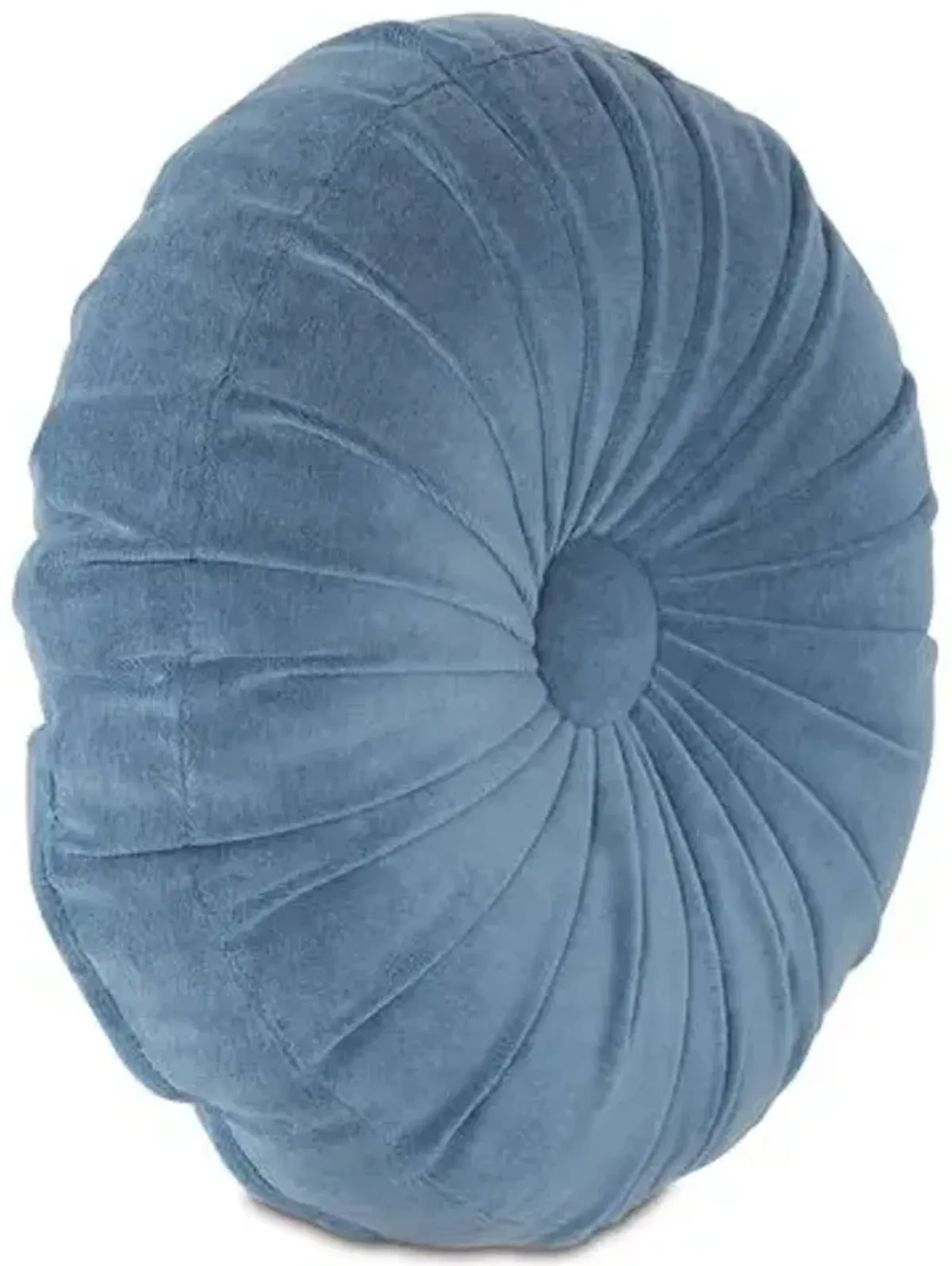 Libby Tambourine Pillow - Blue Velvet