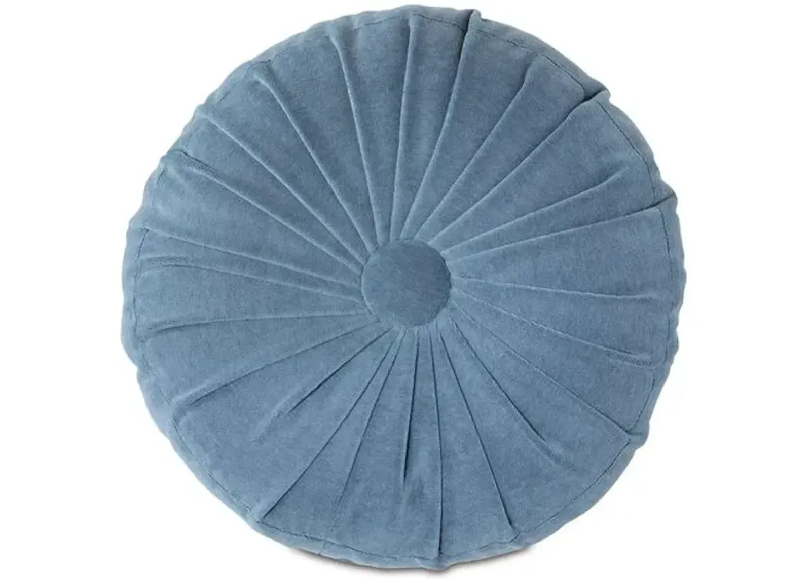 Libby Tambourine Pillow - Blue Velvet