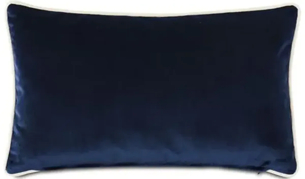 Laney 13x22 Lumbar Pillow - Navy Blue