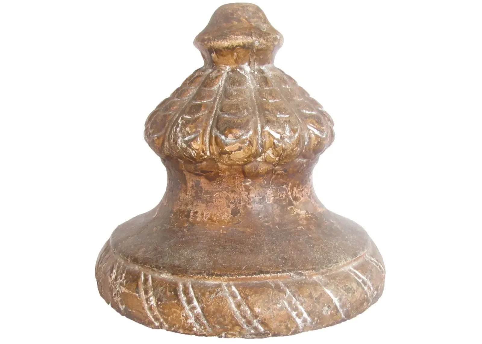 French Pottery Finial - Chez Vous - Brown