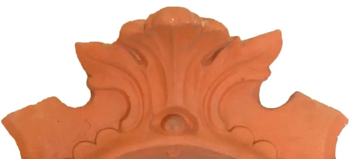 French Terracotta Lucarne / Roof Element - Chez Vous - Red