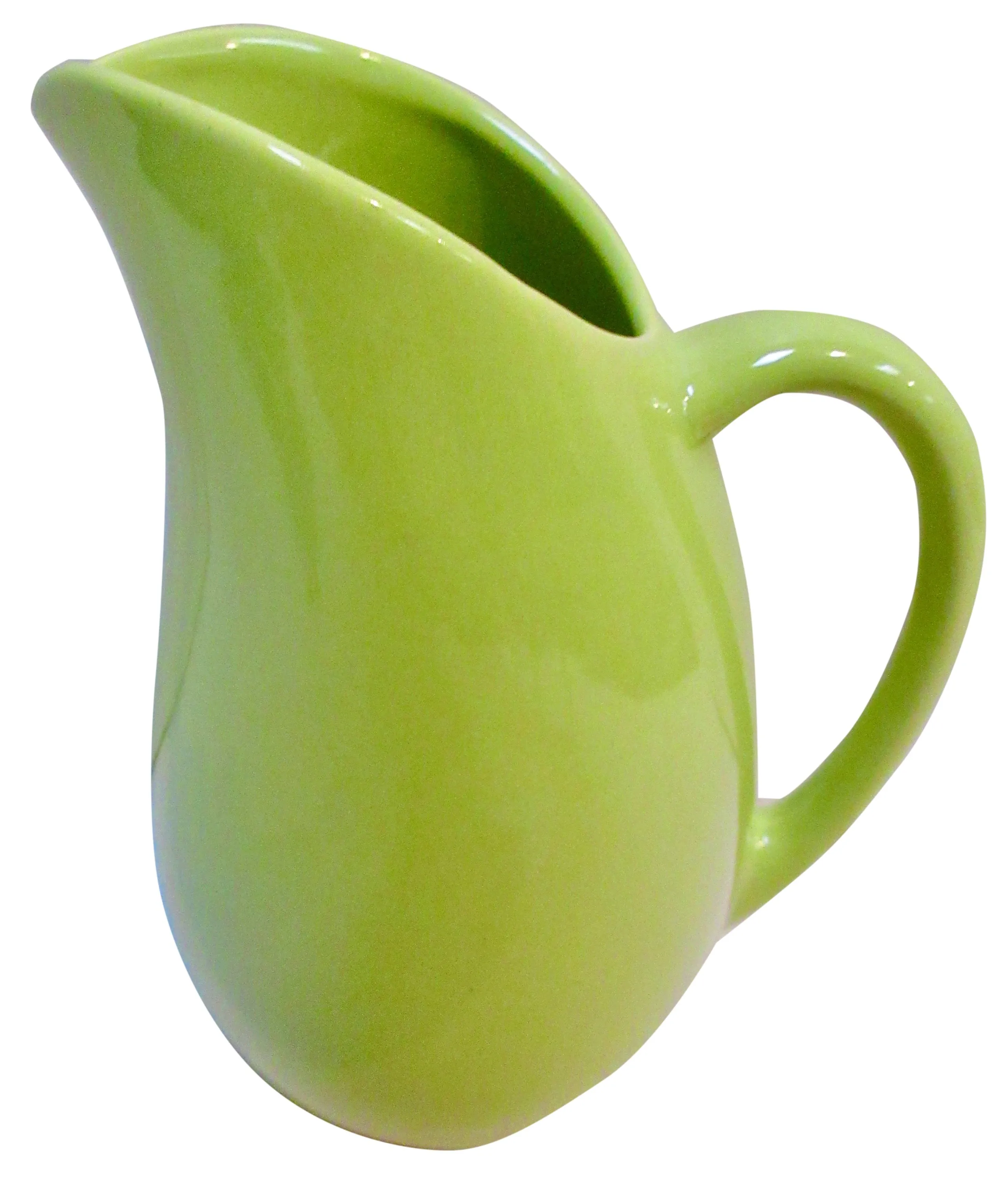 Mid-Century California Pottery Pitcher - The Emporium Ltd. - Green