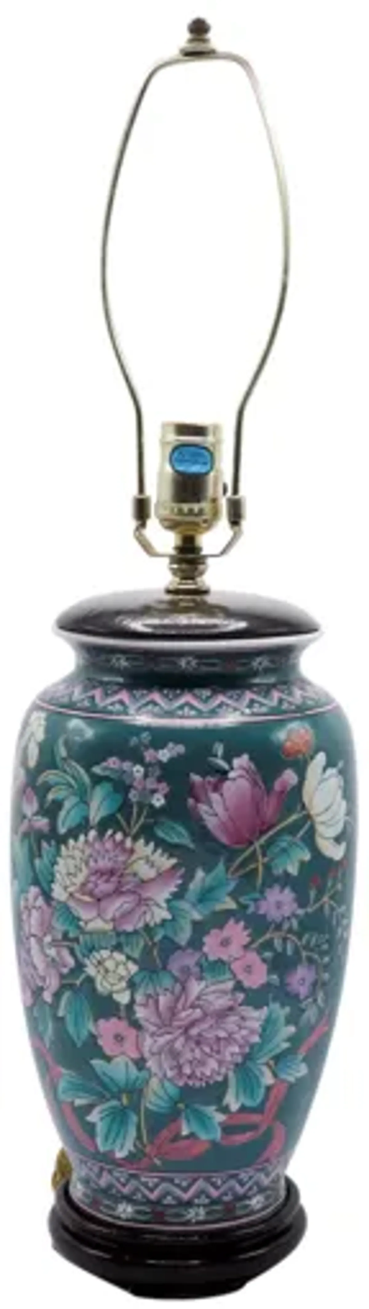 Ming Style Ceramic Table Lamp - Interesting Things