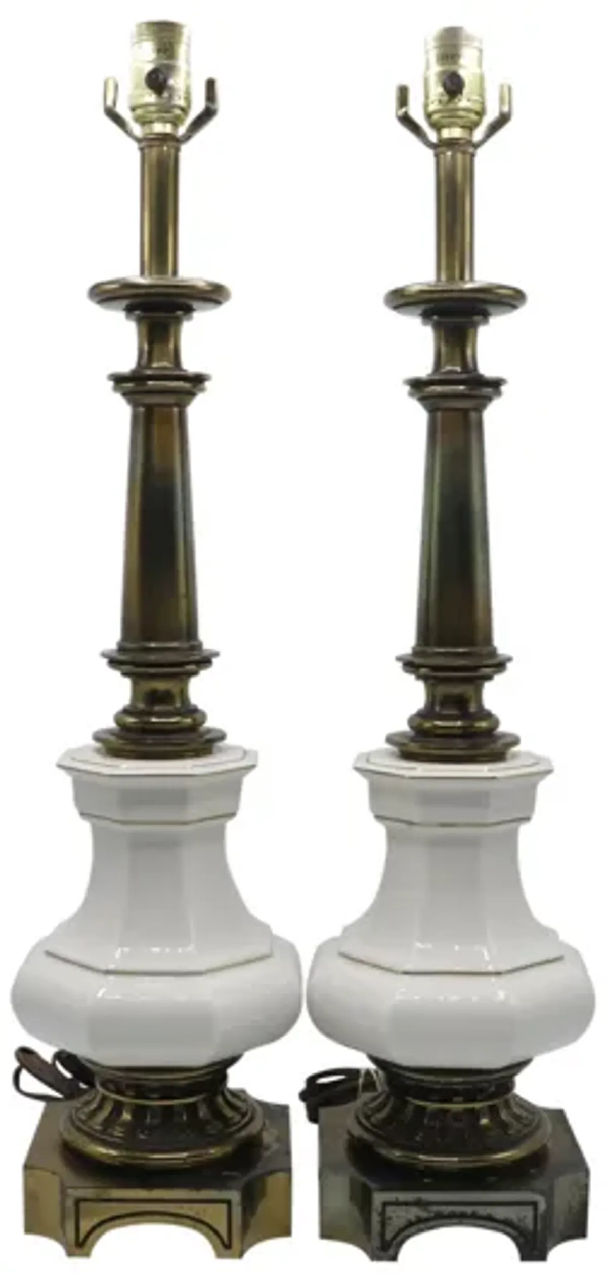 French Empire Style Table Lamps - a Pair - Interesting Things