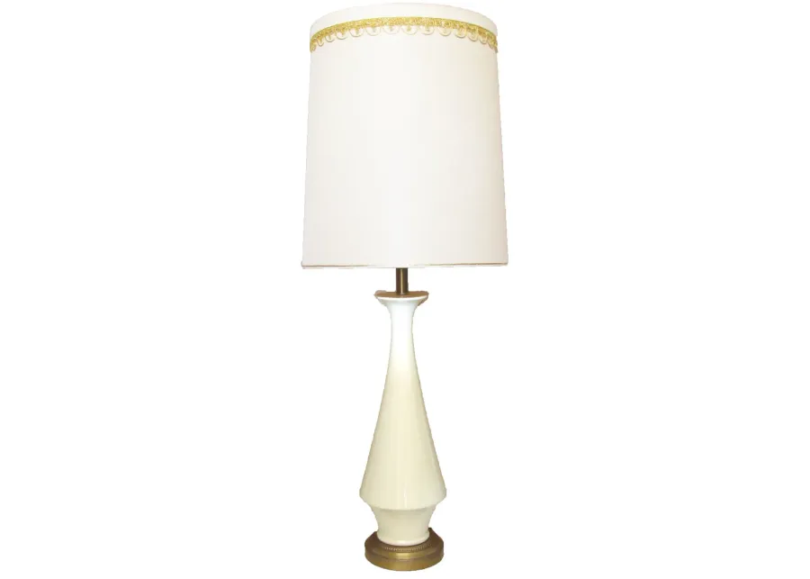 Tall Danish Modern Lamp with Shade - Chez Vous