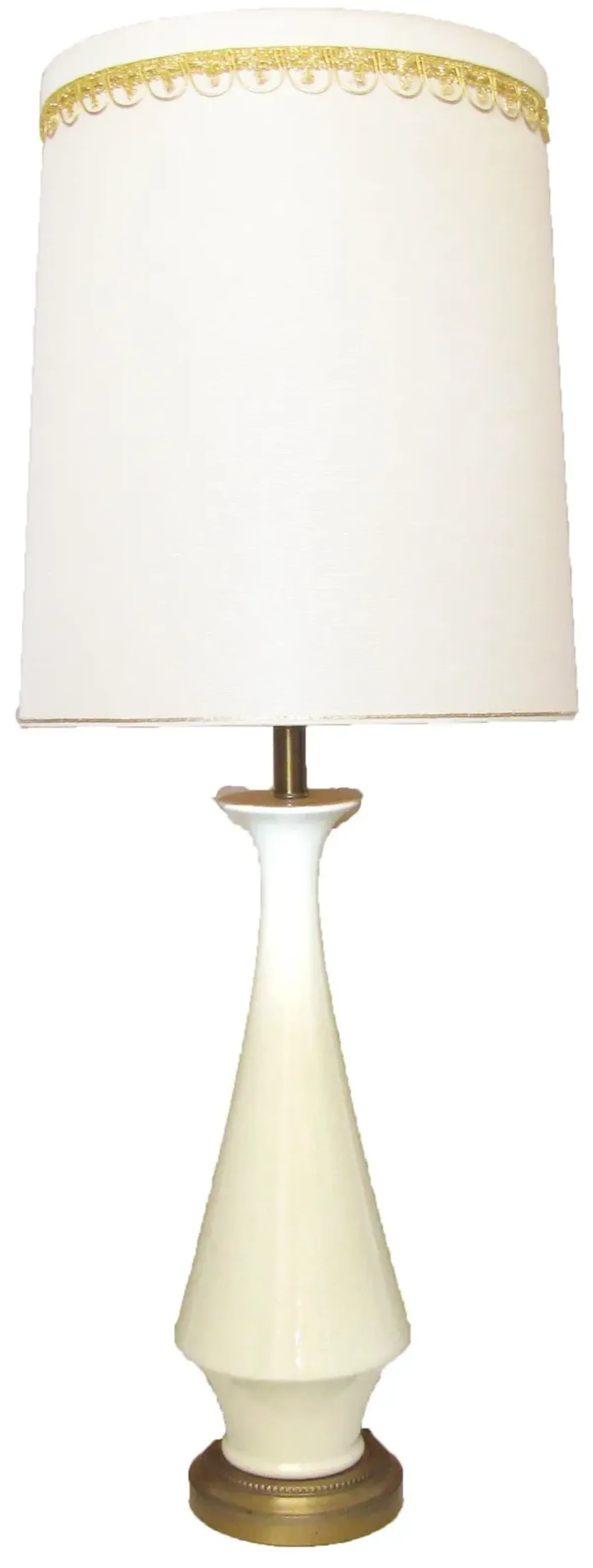 Tall Danish Modern Lamp with Shade - Chez Vous