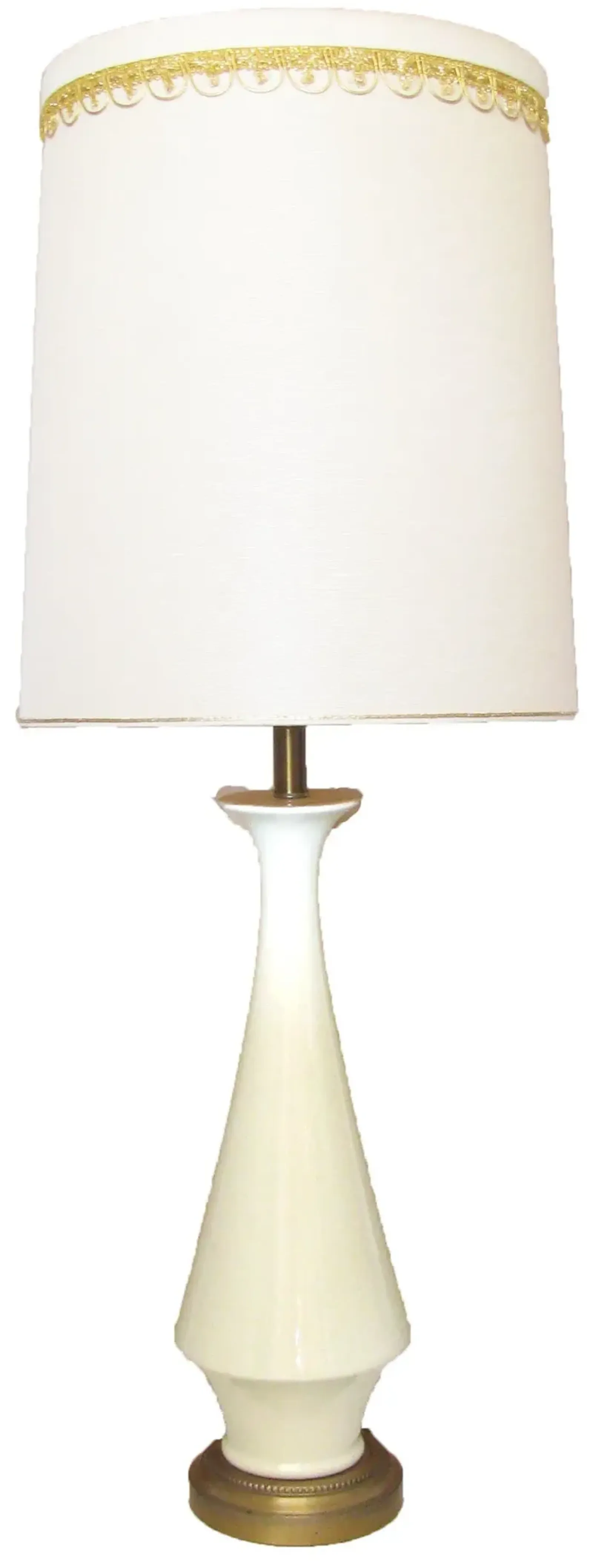 Tall Danish Modern Lamp with Shade - Chez Vous