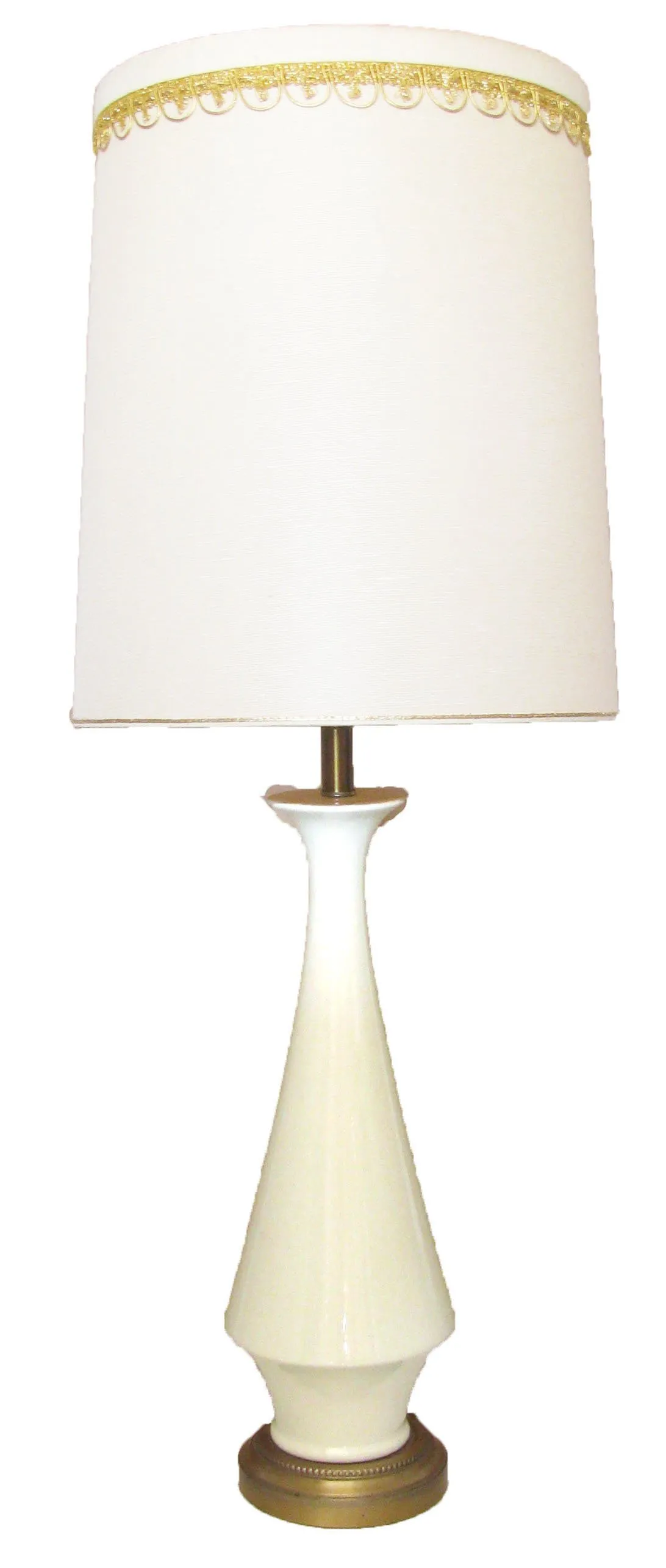 Tall Danish Modern Lamp with Shade - Chez Vous