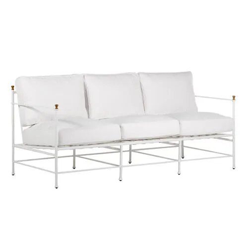 Frances Outdoor Sofa - White