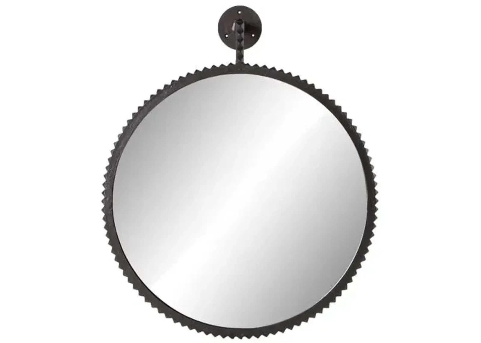 Luis Large Mirror - Aged Bronze - Brown