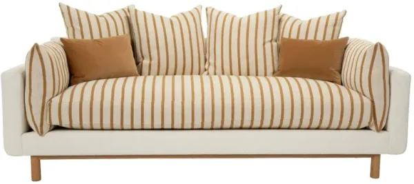 Sawyer Sofa, Honey Stripe