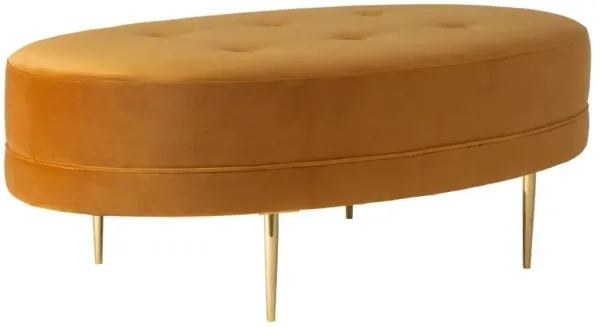 Avalon Cocktail Ottoman, Velvet