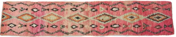 Pink Ombre Vintage Runner - Habibi Imports