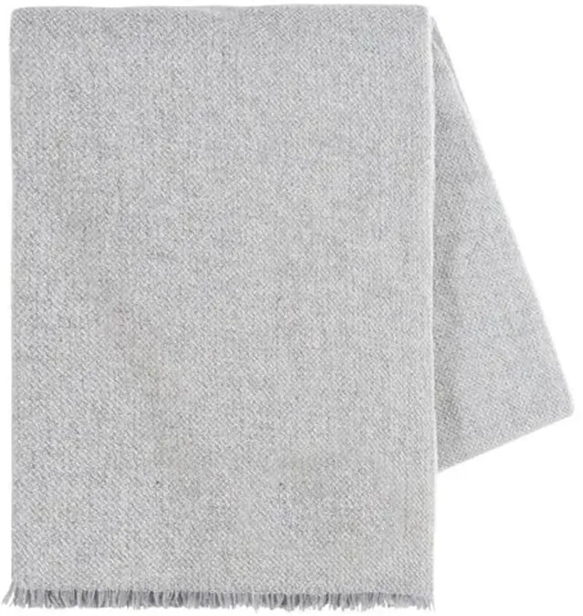 Italian Luna Cashmere Throw - Lands Downunder - Gray