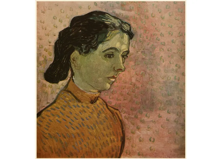 1947 Van Gogh - Portrait of Young Girl - Yellow