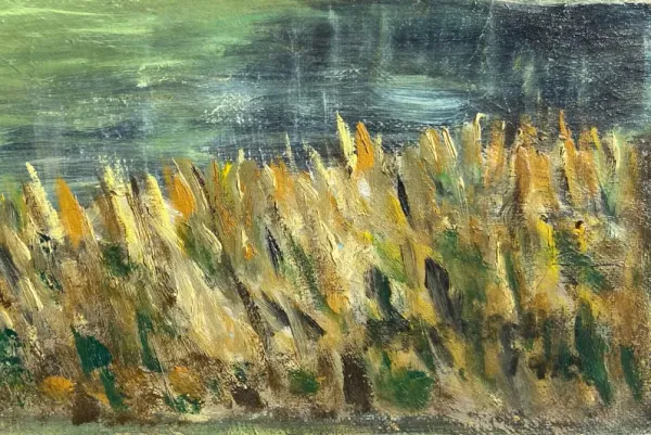 California River Landscape - 1970 - McNaught Fine Art - Green