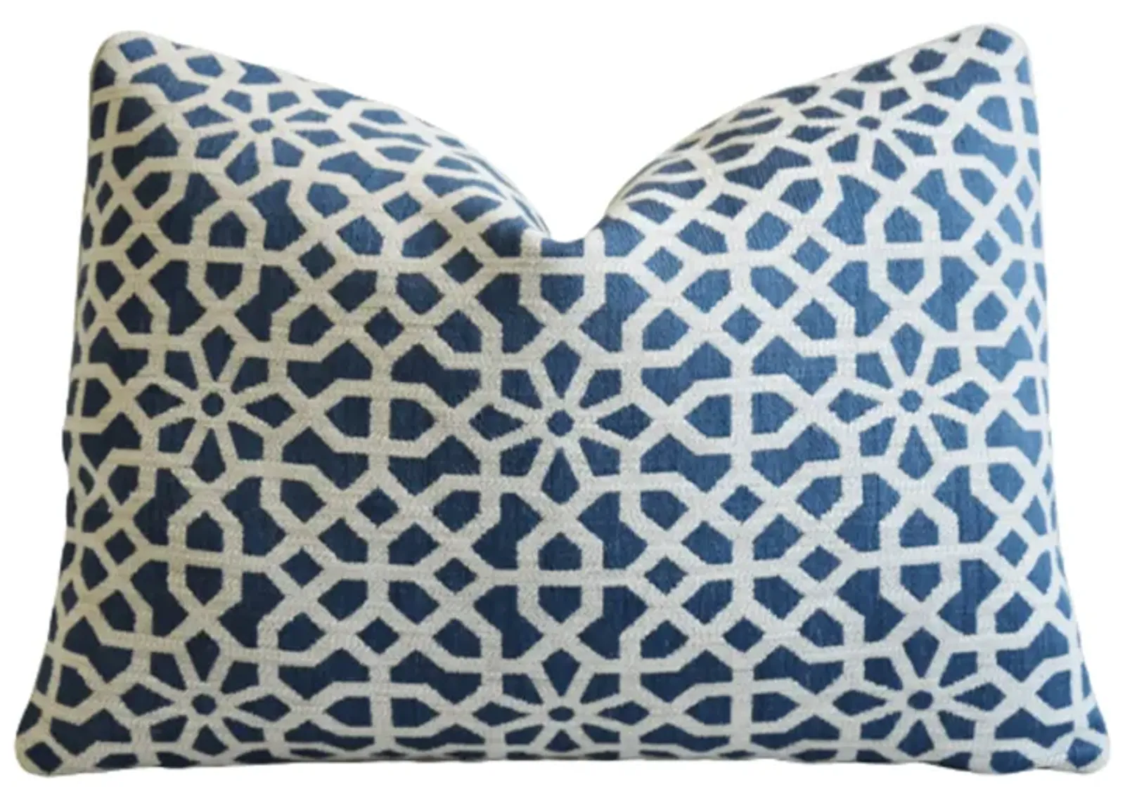 Clarence House Geometric Fabric Pillow