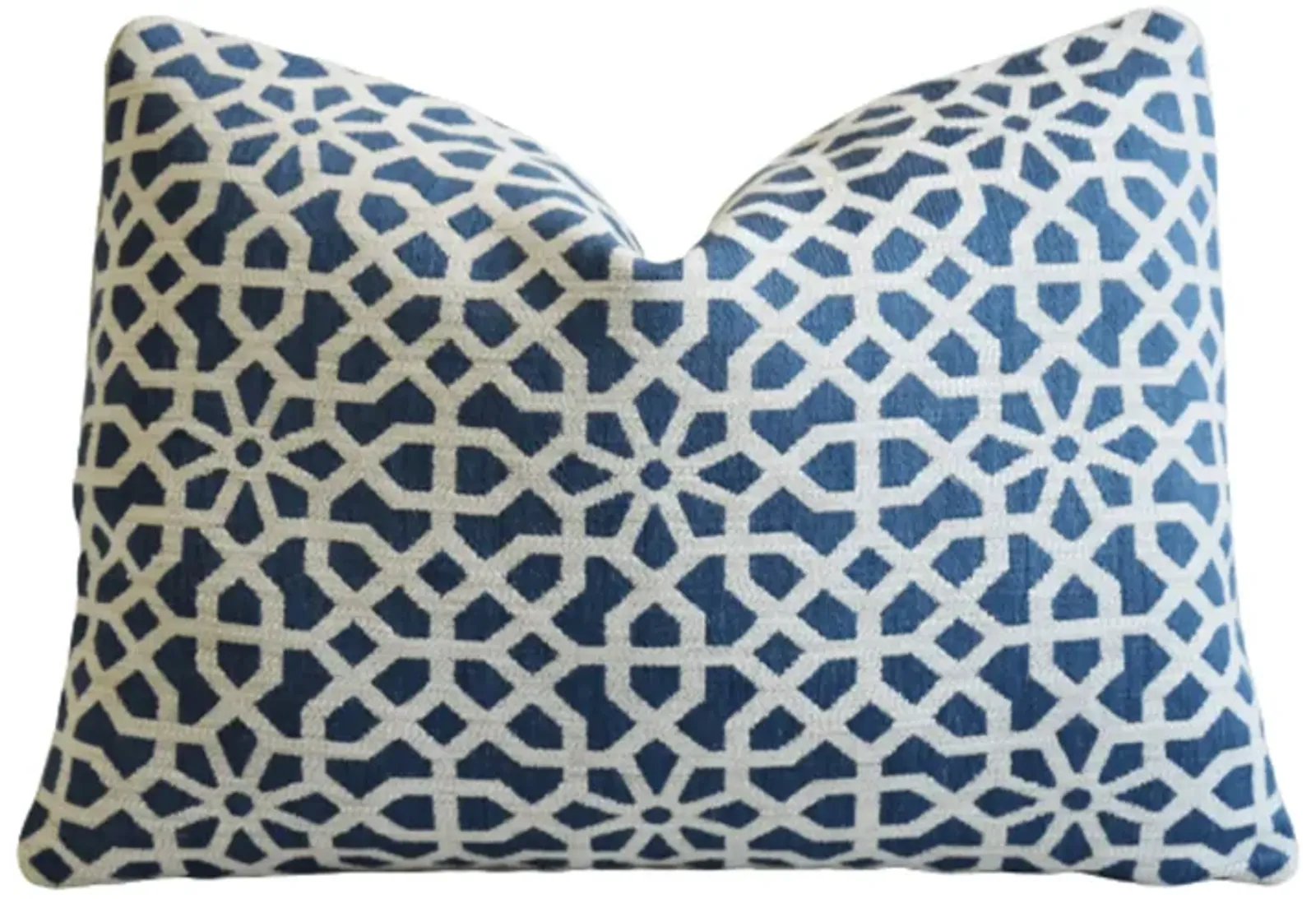 Clarence House Geometric Fabric Pillow