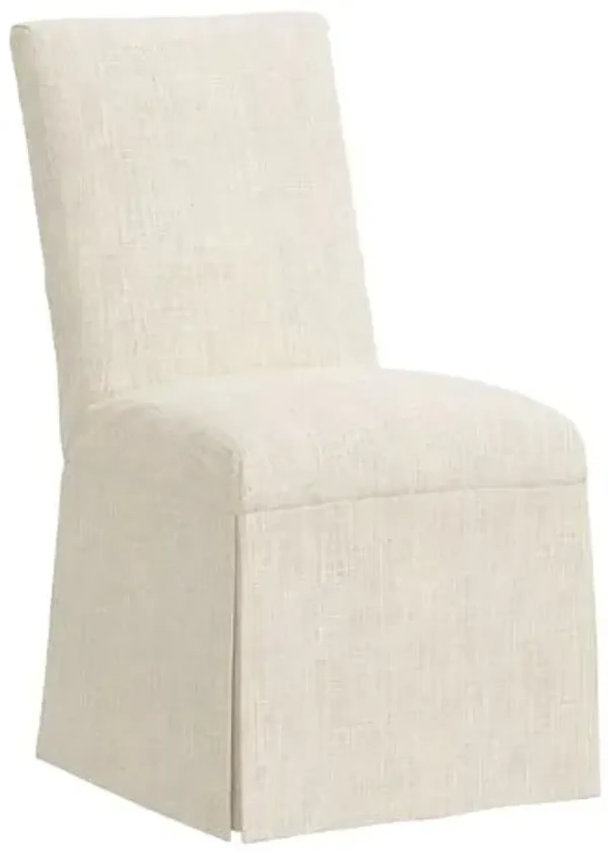 Owen Linen Slipcover Side Chair - Beige