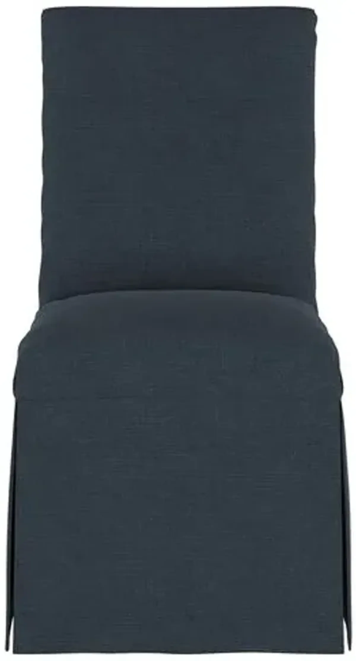 Owen Linen Slipcover Side Chair - Blue