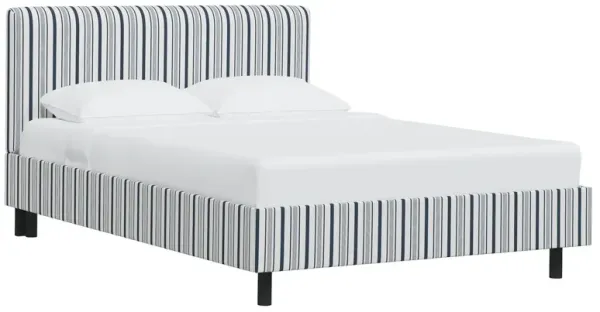 Novak Platform Bed, Luli Stripe