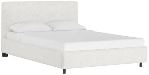 Novak Boucle Platform Bed
