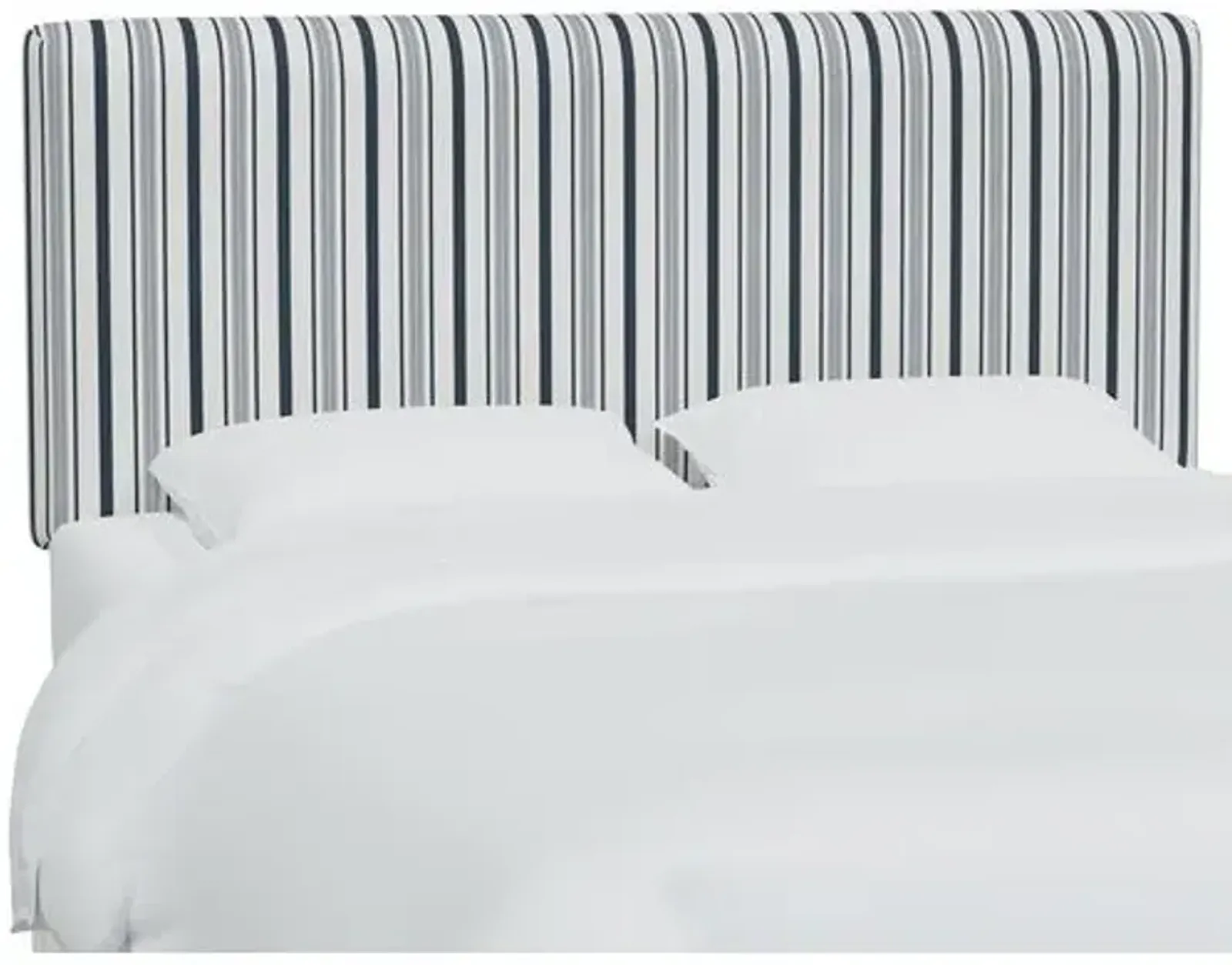 Novak Headboard - Luli Stripe - Blue