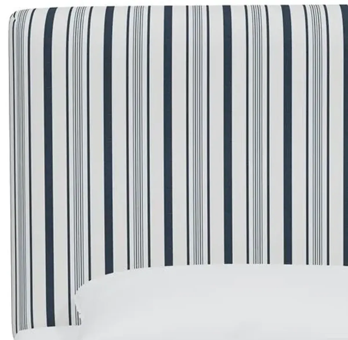 Novak Headboard - Luli Stripe - Blue