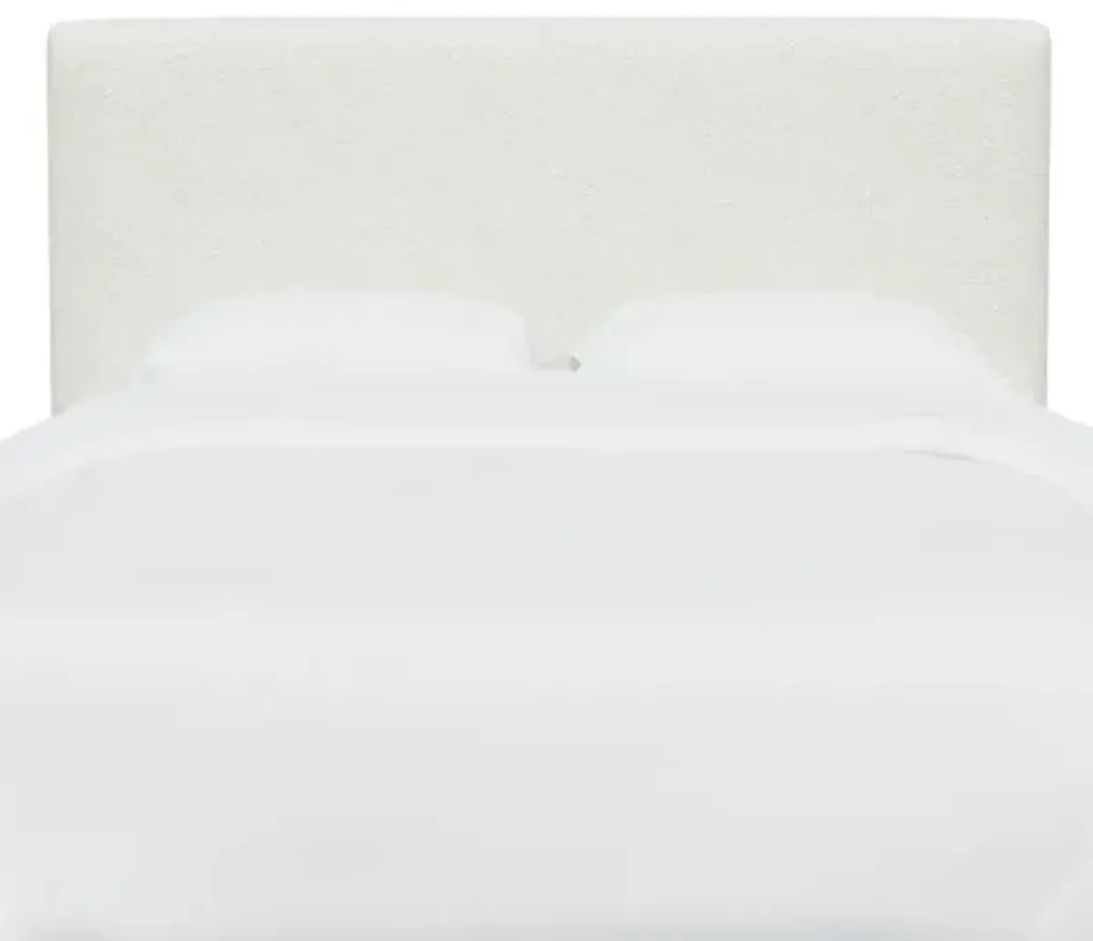 Novak Boucl Headboard - White