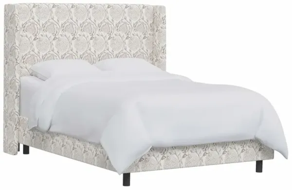 Kelly Wingback Bed, Ranjit Floral